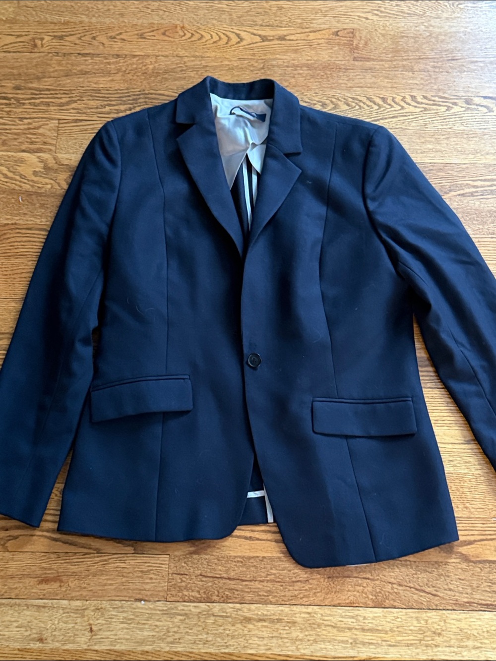 Brooks Brothers Navy Wool Milano Fit Blazer